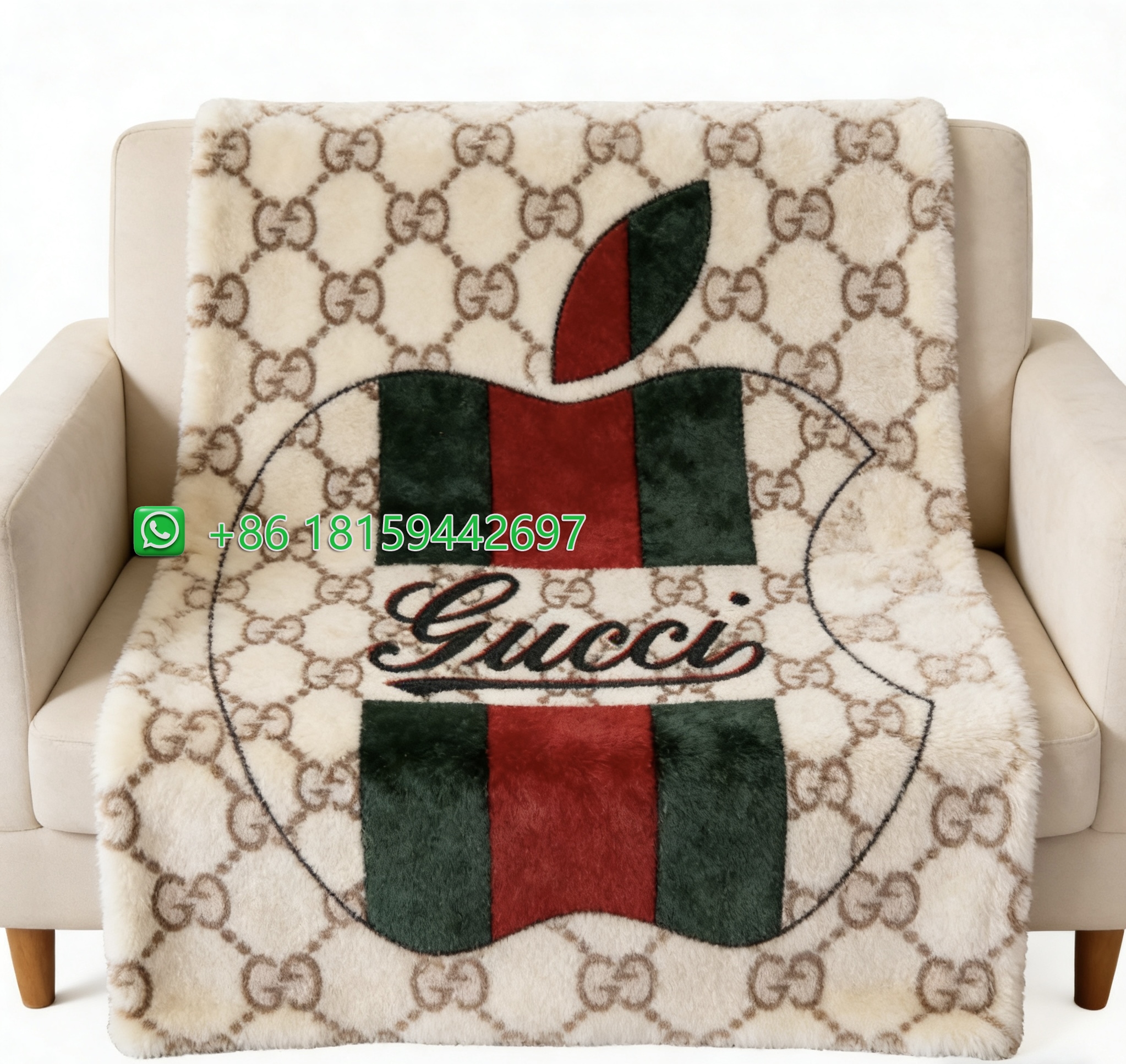 Gucci Throw Blankets
